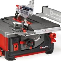 Einhell Professional Tischkreissäge mit Schiebetisch, 2000 Watt, 85 mm Schnitthöhe, Sägeblatt Ø 254 mm, Schiebeschlitten und Tischverbreiterung für Holzbearbeitung