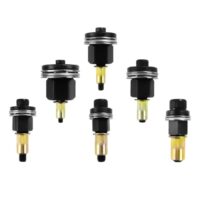 Einnietmuttern Werkzeugkopf Set, 6 Stück mit verschiedenen Größen (M3-M4-M5-M6-M8-M10), ideal für Hand- und Elektrobohrerbetrieb bei der Montage von Warenregalen.