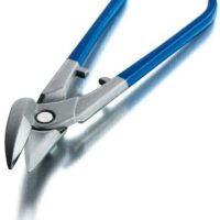 Erdi Ideal Schere für Durchlaufende gerade und Figurenschnitte in Edelstahl D216-260L - hochwertige Werkzeugmarke mit Edelstahlkonstruktion, geeignet für Heimwerken und Handwerkskunst