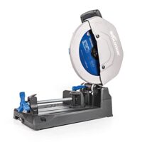 Evolution S355CPS Kappsäge, Metallkappsäge mit 2200 W Leistung und Ø 355 mm Klinge aus Baustahl für schnelles Schneiden von Metall.