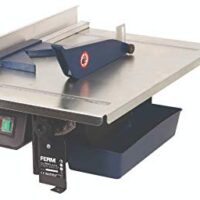 FERM Fliesenschneider 900W - hochwertige Säge mit Diamantscheibe und wassergekühltem Sägeblatt für effiziente Schnitte und Sägeschnitte