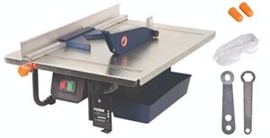 FERM Fliesenschneider 900W - hochwertige Säge mit Diamantscheibe und wassergekühltem Sägeblatt für effiziente Schnitte und Sägeschnitte