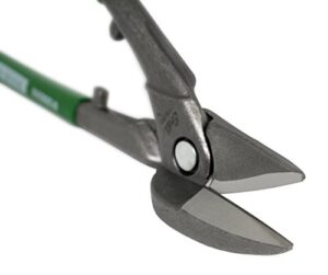 Idealschere mit 260 mm Grifflänge, kombinierte Blechschere und Erdi-Schere für Metallplatten, HRC 56 Schneidhärte, isolierte Griffe