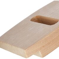 Faithfull Webbing Stretcher aus Buchenholz, 50 mm Gurtbandspanner für Polstergurte, hochwertiges Werkzeug für die Stretching von Gurtbändern