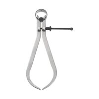 Feder Gelenktaster 6'' / 150mm Einstellbar, Messwerkzeug für Dreharbeiten an Holz, Metallzangen aus rostfreiem Eisen, Schenkel aus Schmiedestahl, Außentaster für genaue Messung