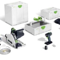 Festool Akku-Combo-Satz Universal Tauchsäge TSC 55 K I und Akku-Bohrschrauber TXS 18 I in Systainer Toolbox TB M 137