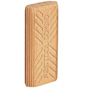 Festool Domino Dübel in Buche, 10x50mm, 85 Stück - perfekte Einsetzungen für Heimwerker und Handwerker