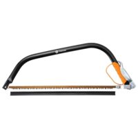 Fiskars Bügelsäge mit feststehendem Blatt, für das Sägen von frischem und feuchtem Holz, hochwertiger Stahl, 70 cm lang