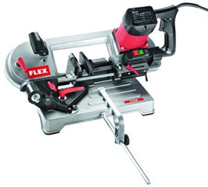 Flex Metall Bandsäge SBG 4910, Leistungsaufnahme 850 W, Sägebandbreite 13 mm, Sägebandlänge 1335 mm, Säge mit zwei Bandgeschwindigkeiten