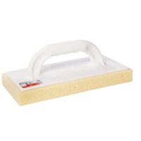 Schwammscheibe zum Egalisieren und Glätten von Putzen mit besonders saugfähigem Hydroschwamm - 14 x 28 cm - Stärke 30 mm