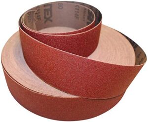 Schleiflein für professionelle Anwendung, 40 mm breite Rollenbreite, Kunstharzgebundene Korundstreuung, optimale Abtragfähigkeit