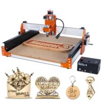 CNC Fräse/Fräsmaschine Masuter 3 von FoxAlien mit Stahlrädern für hohe Präzision und langen Lebensdauer