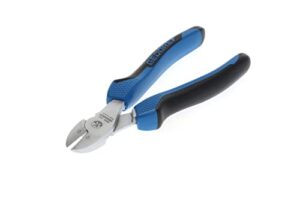 GEDORE Kraft-Seitenschneider für harten Draht/Pianodraht bis 2 mm, 2-K-Griff, gehärtet, Länge 160 mm