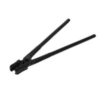 Hochwertige Schmiedezange mit Wolfsmaul für Metallbearbeitung, Werkstücke bis 6 mm, aufgelegtes Gelenk und Stahlbauweise.