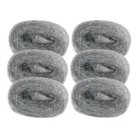 Mauseabwehr-Set mit 6 Stücken Stahlwolle, 24m Wirksam gegen Mäuse und Löcher in Wänden, ideal für Haus, Garage und Garten, auch zum Reinigen und Polieren geeignet