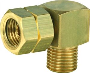 GOK Verbindungswinkel 1/4 inch, Werkzeug zum Verbinden von Reglern, Schläuchen und Armaturen
