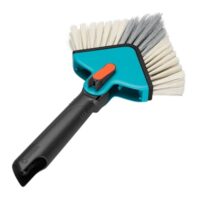 Gardena Combisystem-Winkelbesen, komfortabler Eckbesen für den Garten, variabler Arbeitswinkel, ideal zum Entfernen von Spinnweben in Ecken