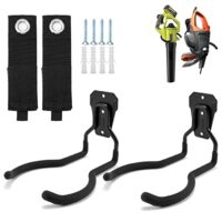 Garten-Elektrowerkzeug-Aufhänger, Unkrautfresser-Gestell, Schnurtrimmer, Wandhaken, Garagen-Wandhaken, Utility-Halter-Organizer und Lagerung (2 Stück) hält bis zu 30KG