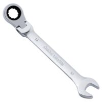 Flexibler Ringschlüssel und Maulschlüssel mit Chrom-Vanadium-Stahl-Oberfläche, abriebfest und rostfrei, geeignet für Auto-Reparatur, Motorrad-Reparatur, Fahrrad-Reparatur und Maschinen-Reparatur