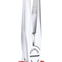 Hochwertige Gedore Spitzzange/Backen mit gebogener Form für professionelle und amateurhafte Arbeiten in engeren Räumen oder bei der Bearbeitung komplexer Formen.