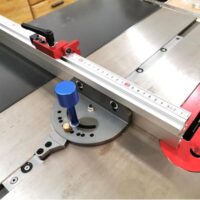 Gehrungsstange für Tischkreissäge, Schlitz Gehrungsschiene und Miter Bar aus Aluminiumlegierung für höhere Präzision und Langlebigkeit in der Holzbearbeitung