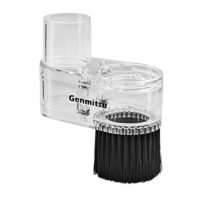 Genmitsu CNC Staubschuh ABS Abdeckung Reiniger für 3018 Serie CNC Fräs-/Graviermaschine mit einem 42 mm Durchmesser Motor, Schlauchadapter Außendurchmesser 38mm, Transparent