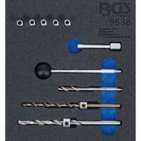 Werkstattwageneinlage 1/6, Gewinde-Reparatursatz für Injektor-Befestigungsschrauben, M6 x 1