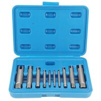 Gewindebohrer-Entferner mit gebrochenem Kopf, Stahlschrauben-Ausdreher für Schrauben- und Bolzenentfernung (10 Pcs)
