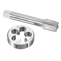 Gewindebohrer M16 x 1mm mit Metrischem Gewinde und Matrizensatz, perfekt für DIY-Projekte und Wartungsarbeiten an legierten Stählen und Gesenkstahl