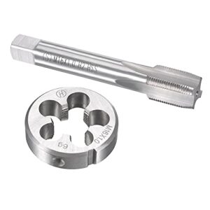 Gewindebohrer M16 x 1mm mit Metrischem Gewinde und Matrizensatz, perfekt für DIY-Projekte und Wartungsarbeiten an legierten Stählen und Gesenkstahl