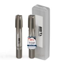 Gewindebohrer Set 2-tlg. für metrische Gewinde mit M14x1,25 - Handgewindebohrer
