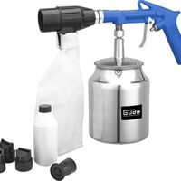 Güde DL-Sandstrahlpistole mit Rückgewinnung 750ml, Druckluftbedarf 350 l/min, 3 bar, für Körnung 0,2-0,8 mm