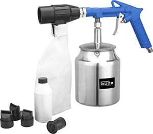 Güde DL-Sandstrahlpistole mit Rückgewinnung 750ml, Druckluftbedarf 350 l/min, 3 bar, für Körnung 0,2-0,8 mm