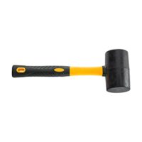 Gummihammer mit rutschfester Beschichtung und Konturierte Präzise Form. Ideal für verschiedene Arbeiten.