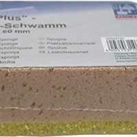 Hochwertiger 2-lagiger Schwamm mit weicher und rauer Seite für die Reinigung von Fliesen, Wänden und anderen Oberflächen - Made in Germany