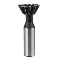 HSS Schwalbenschwanzfräser mit geradem Schaft für Metallbearbeitung, hochwertiges Werkzeug aus Werkzeugstahl, doppelschneidige scharfe Kante, präzise Bearbeitung von Metallen, geeignet für Stahl, Gusseisen, Kohlenstoffstahl und legierten Stahl