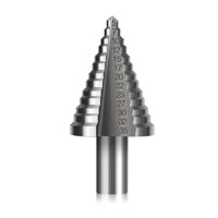 HSS Stufenbohrer 13-stufig Silber Kegelbohrer für Metall, Holz, Kunststoffe, Edelstahl