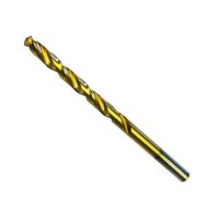 HSS-TiN Metall-Spiralbohrer DIN 338 10,0mm - Titannitriert für legierte und unlegierte Stähle und Edelstahl