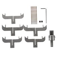 Ergänzendes Kit für individuelle Designs auf Holzarmbändern, präzise Bohrwerkzeuge für Holzbearbeitung und Schmuckherstellung.