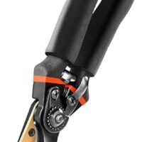 Hochleistungs-Gartenschere mit extra scharfer, rostfreier Klinge aus Shirogami-Stahl - Ergonomischer Griff für mehr Komfort bei Gartenarbeit und Baumfällen