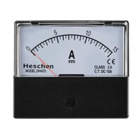 Hochwertiger Stromzähler für Sicherheit, analoger DC-Amperemeter mit Genauigkeit Klasse 2.0, ideal für Heimwerker- oder Werkstatt-Anwendungen