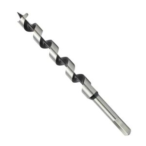 Holzbohrer für professionelle Ergebnisse, Schlangenbohrer Form Lewis mit 24mm Durchmesser und 230mm Länge, ideal für Weichholz, Hartholz und Balken