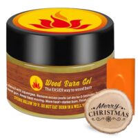 Holzbrennpaste zum Basteln, Zeichnen und Handwerken - Ein einfacher Weg, wunderschöne Kunstwerke zu erstellen und persönliche Gegenstände herzustellen.