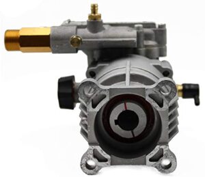 Horizontale Ersatzpumpe mit 3000 PSI bei 200 bar und 6,5 HP Leistung. Hochdruckreiniger mit Aluminiumkopf für effiziente Reinigungskraft.