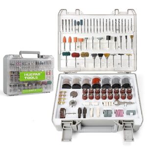 Multifunktionswerkzeug Zubehör Set mit Drehwerkzeug 510-teilig für verschiedene Aufgaben wie Schneiden, Polieren, Schärfen, Bohren und Gravieren