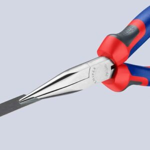 Verchromte Telefonzange mit Comfort-Griffen von KNIPEX, 160 mm lang