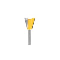 Schwalbenschwanz-Fräser, 6 mm Schaft, Schwalbenschwanzverbindung, Fräser, Holzbearbeitungs-Fräser, Gravur-Bits, Stirnfräser