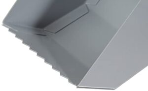 Kotarbau Klebekelle 100 - 420 mm Holzgriff Plankelle Porenbetonkelle Gasbetonkelle Mörtelbettkelle Plansteinkelle Betonschaufel Rechteckzahnung für professionelles Arbeiten mit Beton und anderen Materialien