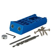 Kreg Jig HD Taschenlochsystem für Holzbau, robustes Werkzeug mit 50% stärkere Verbindungen als herkömmliche Kreg-Verbindungen