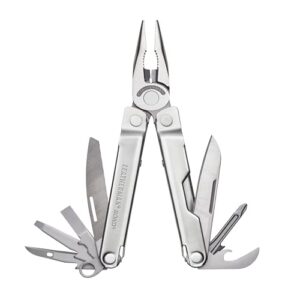 Leatherman Bond Multitool mit 14 Werkzeugen für Outdoor und Camping, Edelstahl